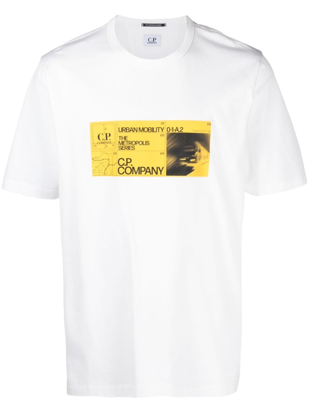 C.P. Company T-Shirt mit grafischem Print - Weiß von C.P. Company