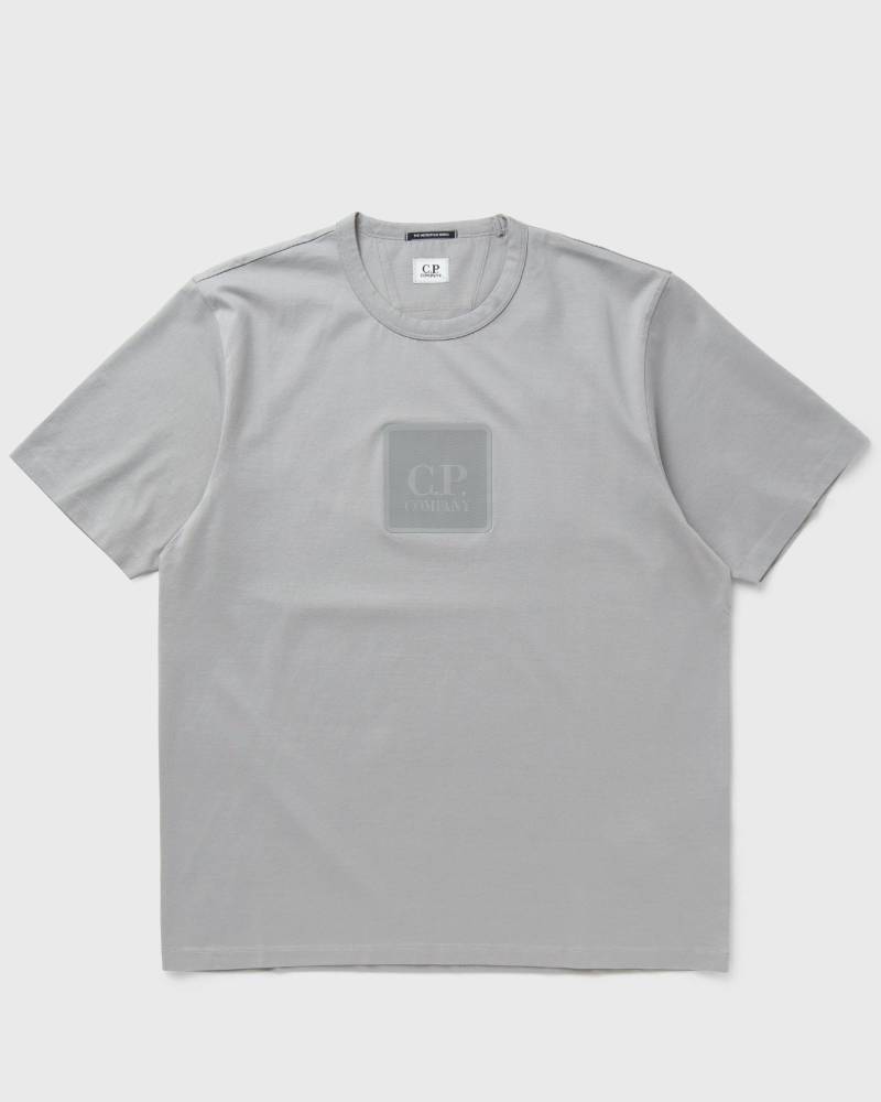 C.P. Company THE METROPOLIS SERIES MERCERIZED JERSEY LOGO T-SHIRT men Shortsleeves grey in Größe:XL von C.P. Company