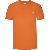 C.P. Company Unifarbenes T-Shirt in Jersey-Qualität von C.P. Company