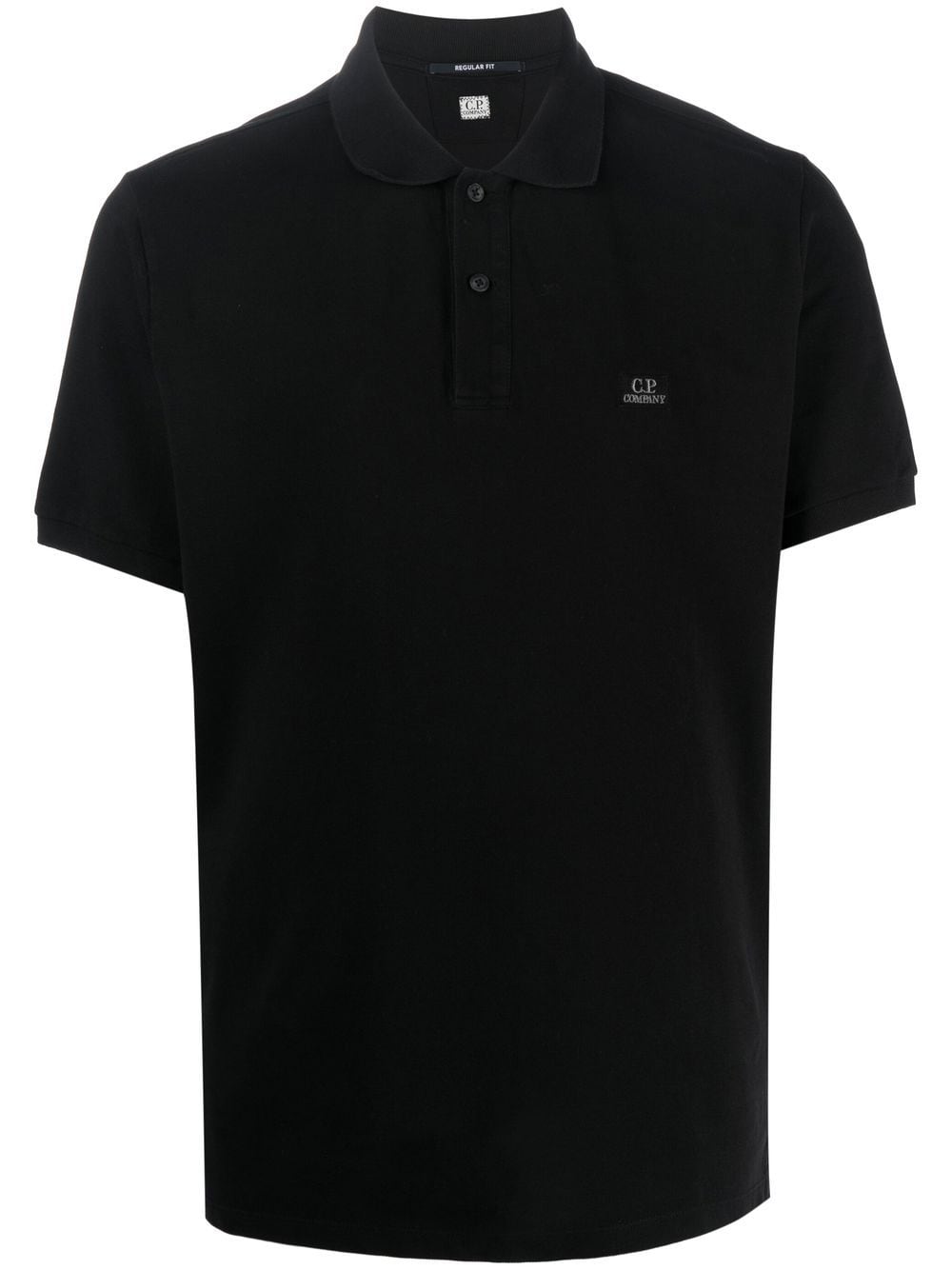 C.P. Company Klassisches Poloshirt - Schwarz von C.P. Company