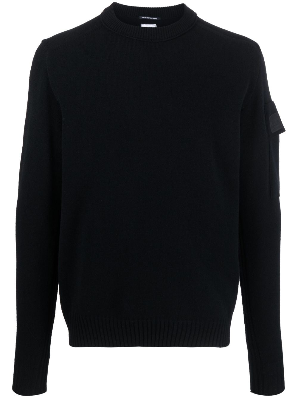 C.P. Company Pullover mit rundem Ausschnitt - Schwarz von C.P. Company