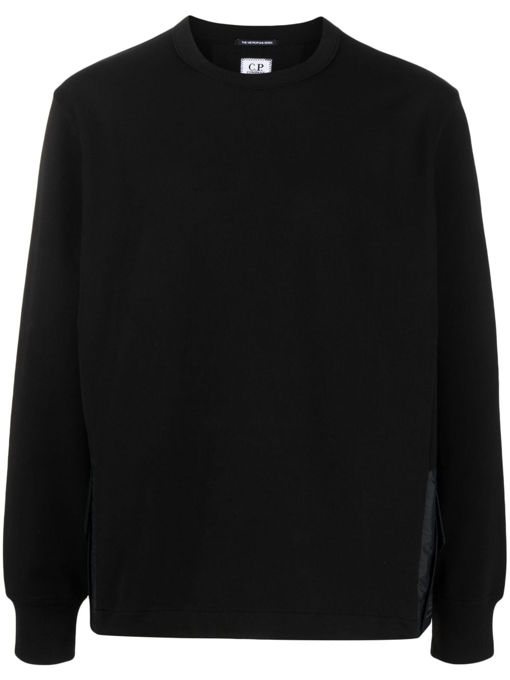 C.P. Company Sweatshirt mit Klappentasche - Schwarz von C.P. Company