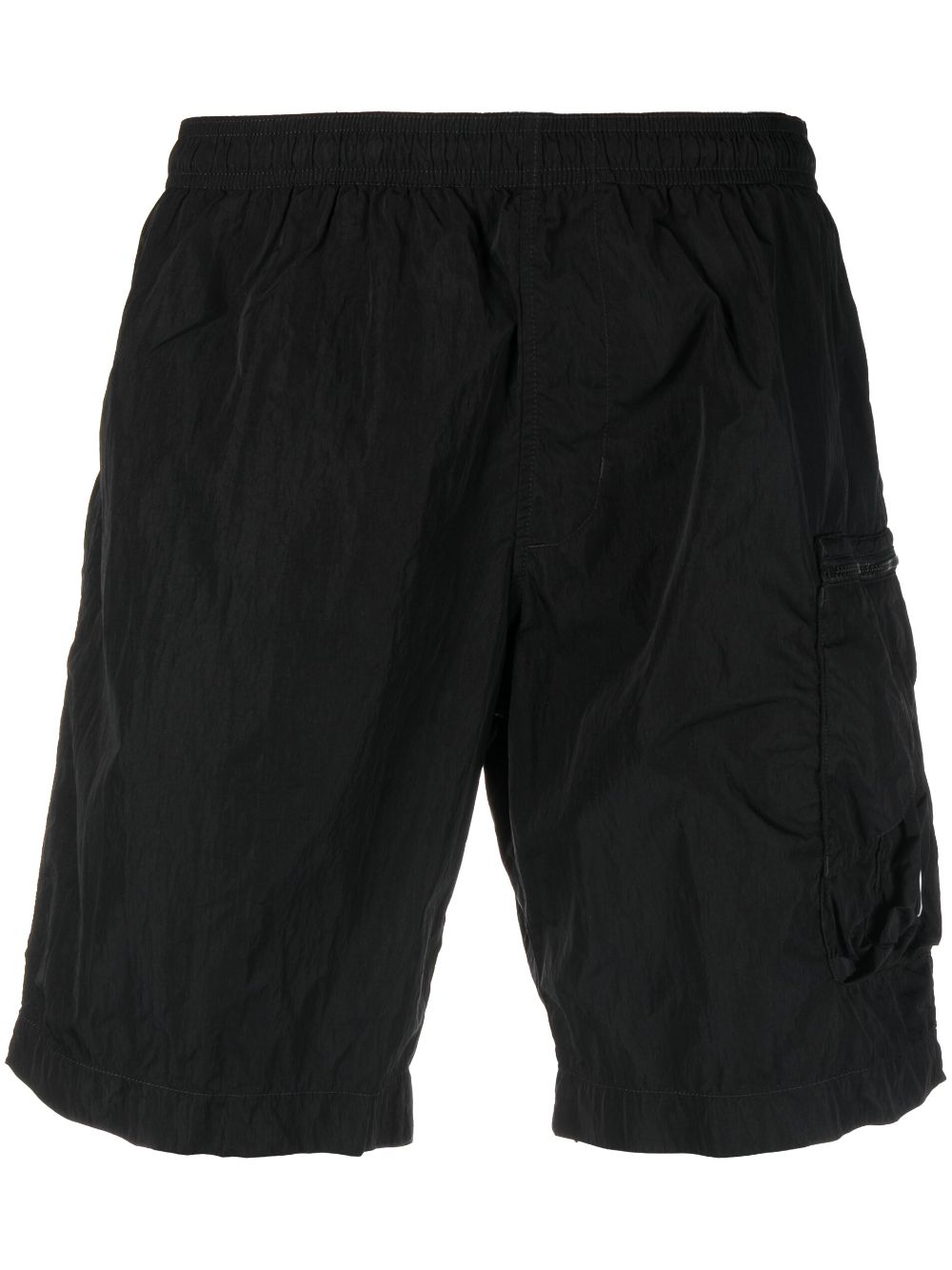 C.P. Company Joggingshorts mit Logo-Schild - Schwarz von C.P. Company