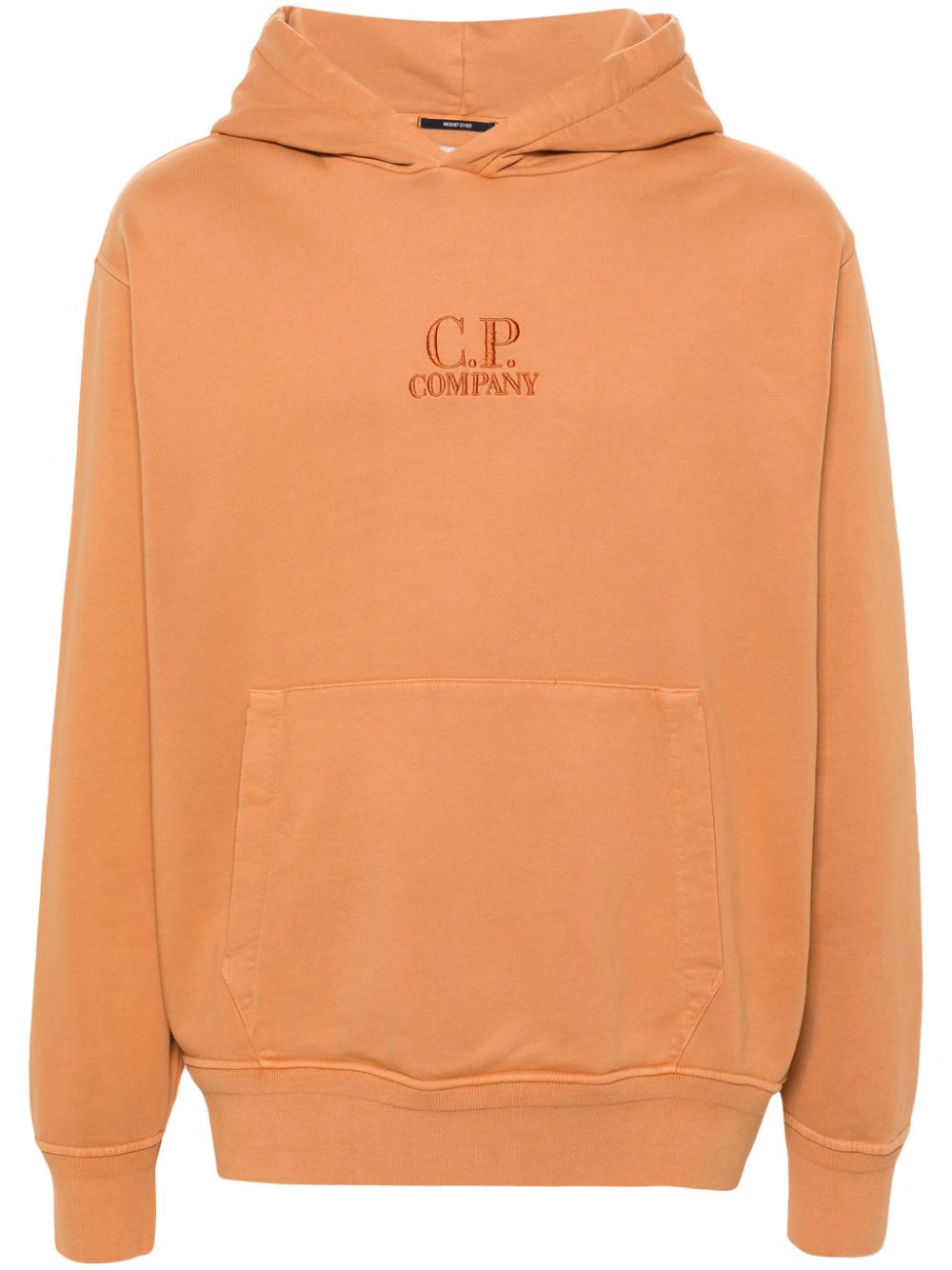 C.P. Company Hoodie mit Logo-Stickerei - Braun von C.P. Company