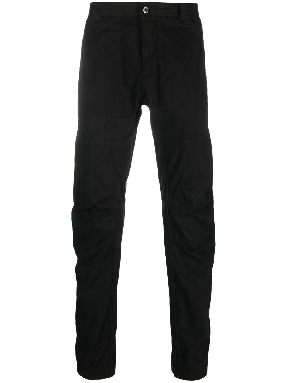 C.P. Company Tapered-Hose mit Logo-Patch - Schwarz von C.P. Company