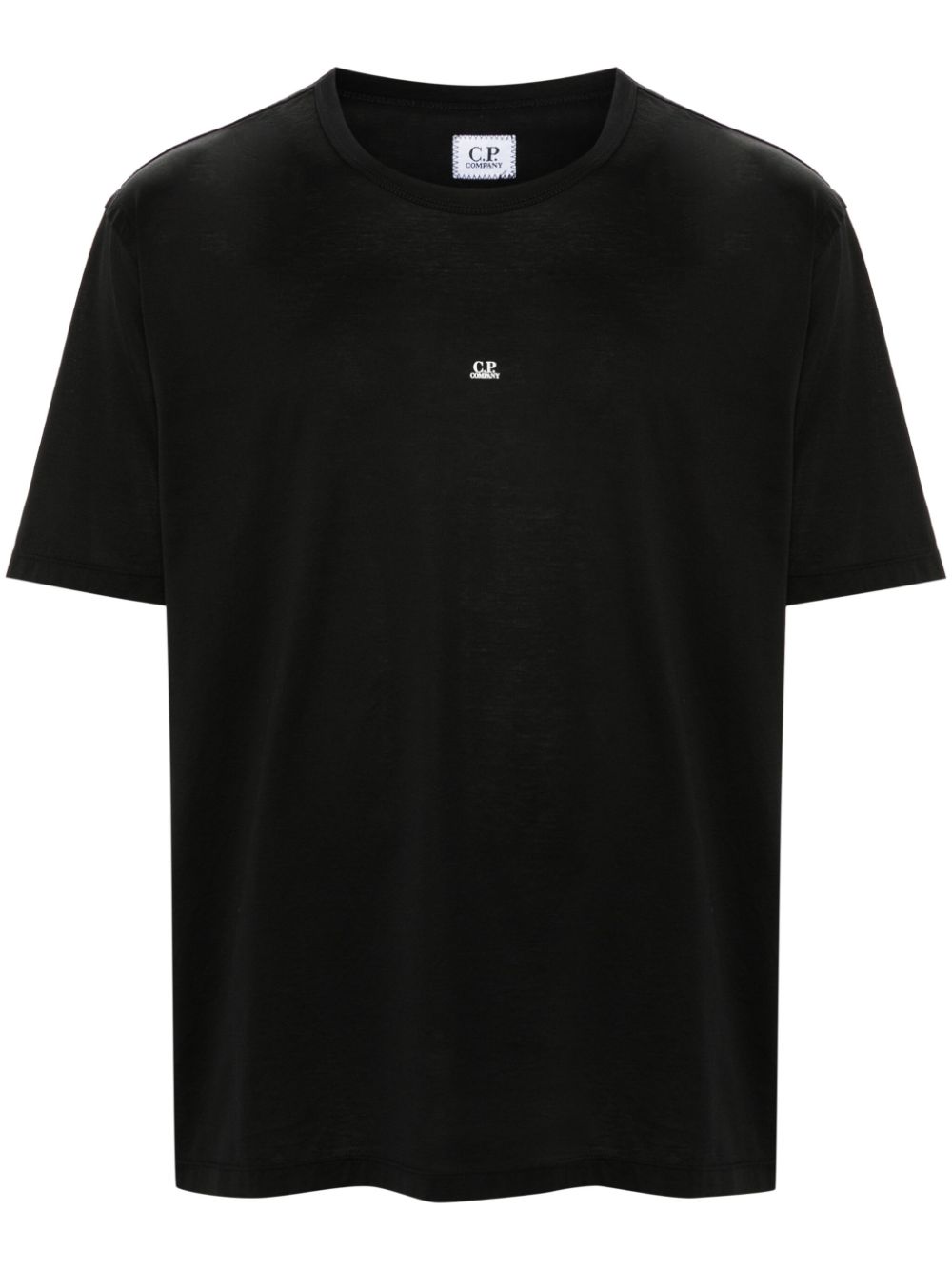 C.P. Company logo-print cotton T-shirt - Schwarz von C.P. Company