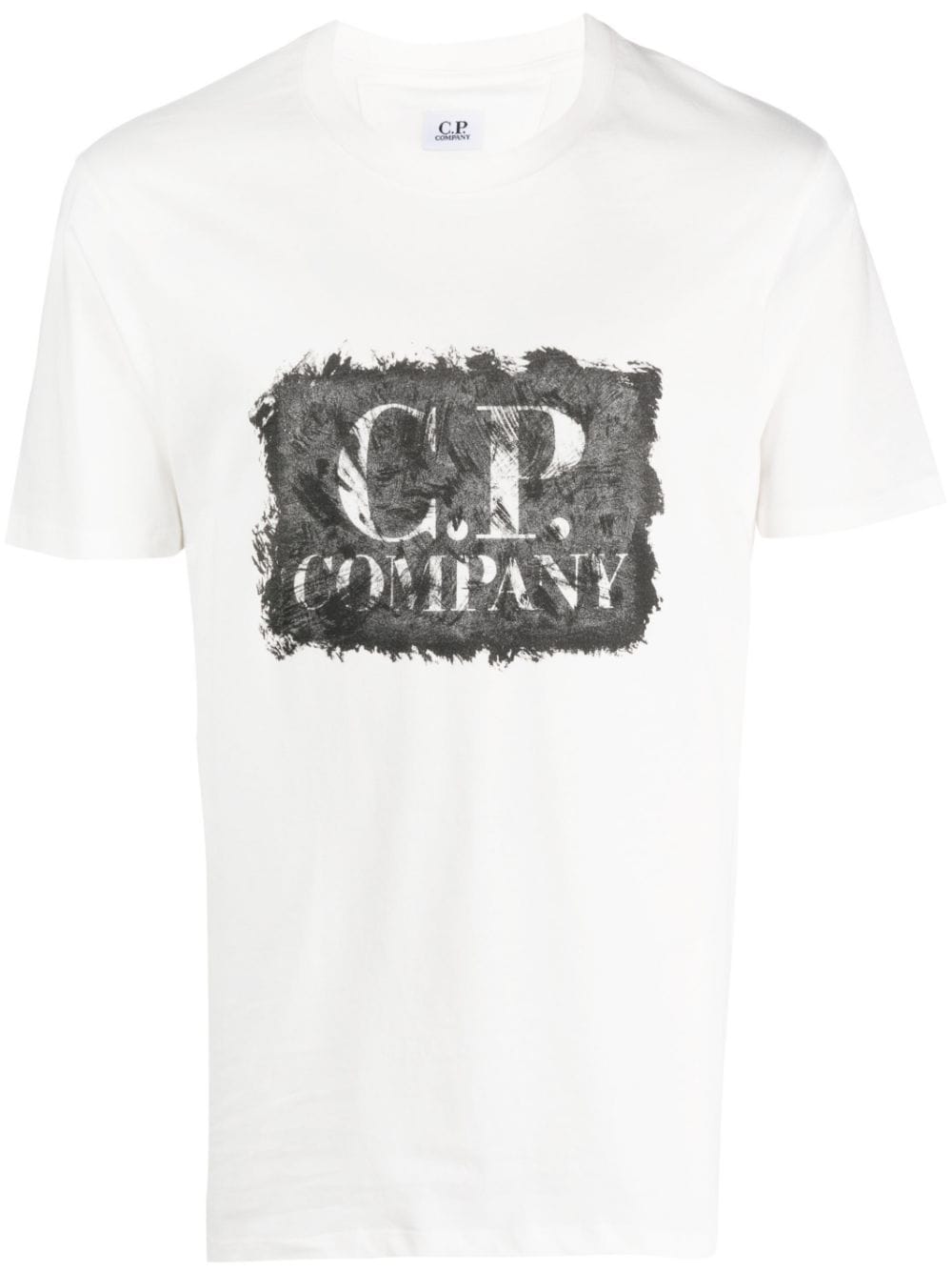 C.P. Company T-Shirt mit Logo-Print - Weiß von C.P. Company