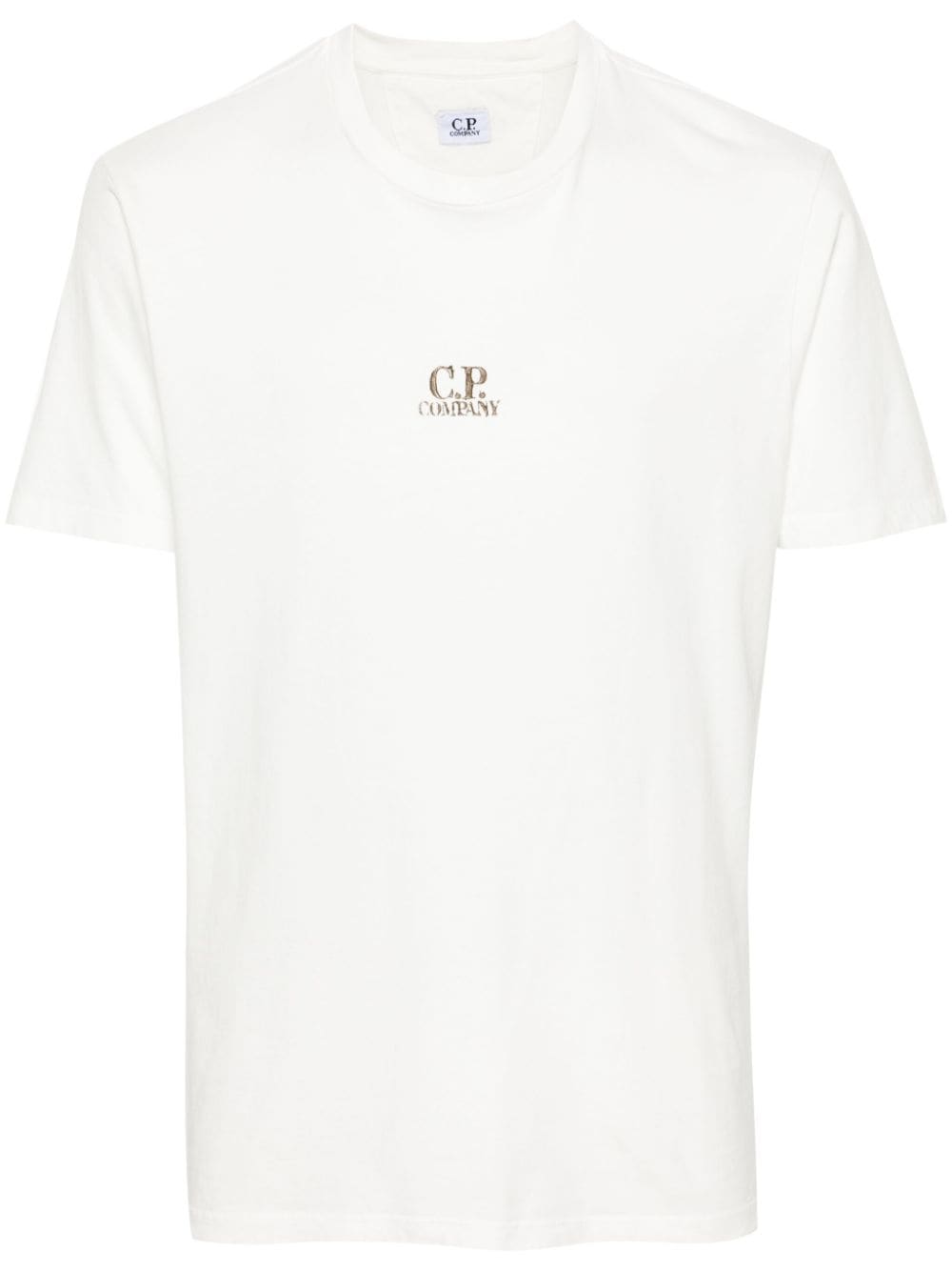 C.P. Company T-Shirt mit Logo-Print - Weiß von C.P. Company