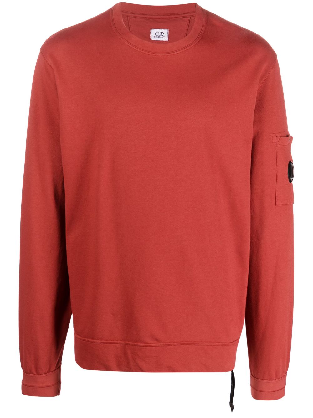 C.P. Company Sweatshirt mit Reißverschluss - Rot von C.P. Company