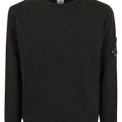 C.p. Company Schwarzer Rundhals-pullover von C.P. Company