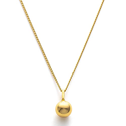 C.Paravano Halskette Damen Gold mit Tränenform Anhänger | Halsketten Damen 18K Gold Vergoldet | Kette Damen Gold | Schmuck Geschenke für Frauen Freundin von C.Paravano