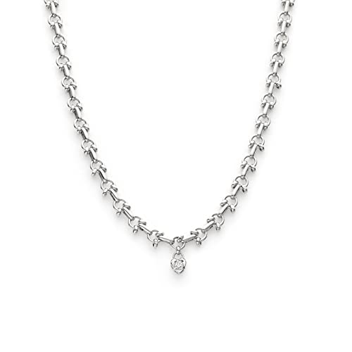 C.Paravano Halskette Frauen |Choker Halskette|18K vergoldete Kette Halskette |Silber Halsketten |Gold Halsketten für Frauen |Damen Halskette Schmuck |Metall Choker von C.Paravano