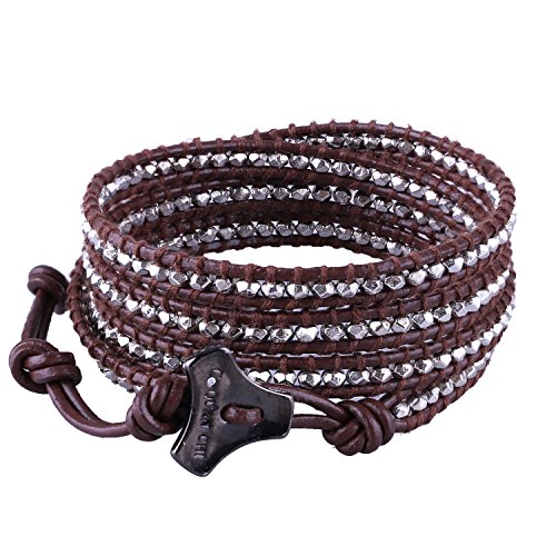 C·QUAN CHI 4 Wraps Armbänder Mischfarbene Kristallarmbänder Lederarmband Böhmisches geflochtenes Armband Frauen Männer Handgefertigter Schmuck Armband Frauen Männer Handgefertigter Schmuck 003 C·QUAN CHI 4 Wraps Armbänder Mischfarbene Kristallarmbänder Lederarmband Böhmisches geflochtenes Armband Frauen Männer Handgefertigter Schmuck Armband Frauen Männer Handgefertigter Schmuck 003 von C·QUAN CHI