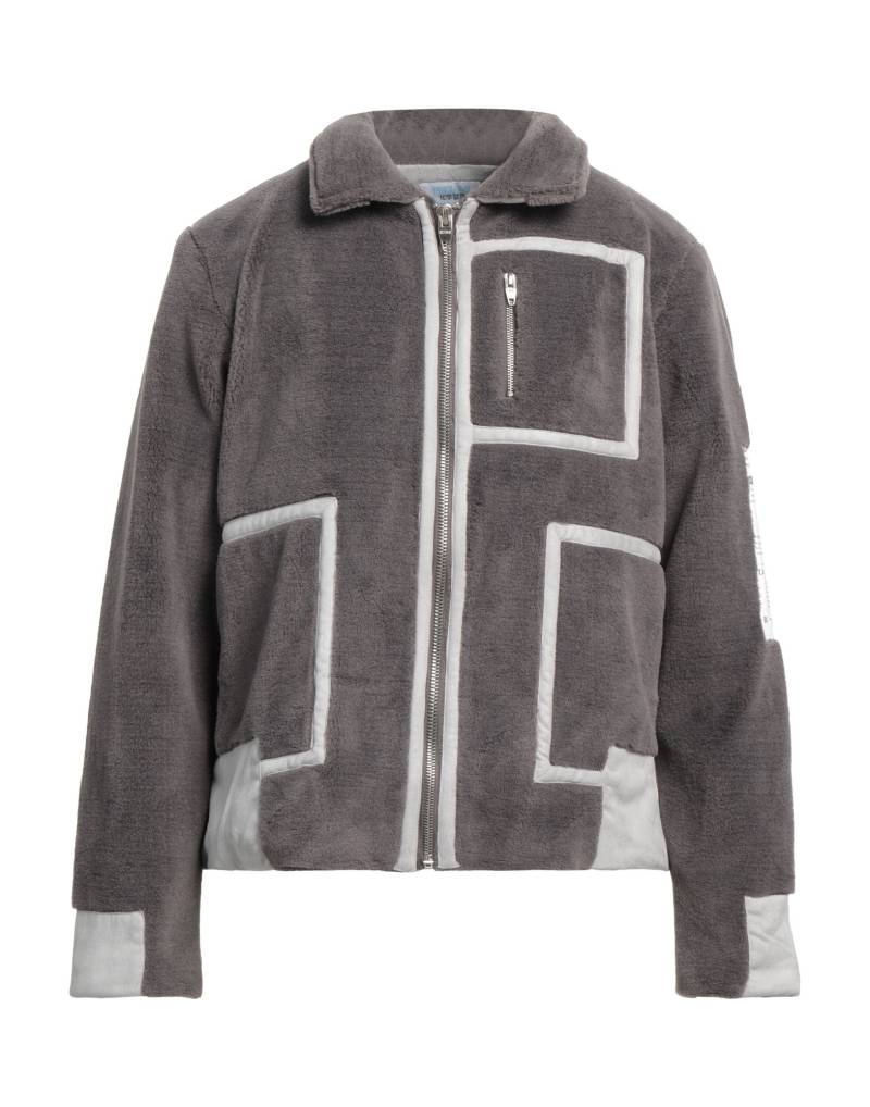 C2H4 Shearling- & Kunstfell Herren Grau von C2H4