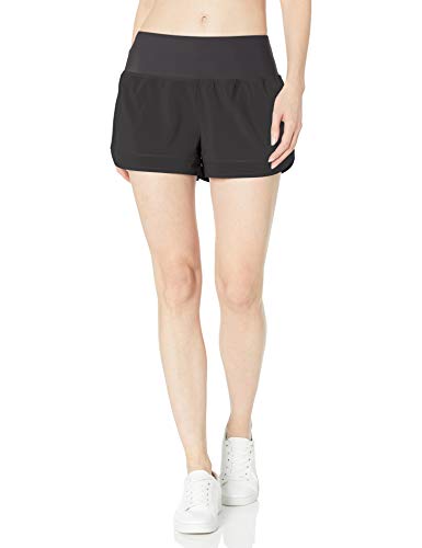 C9 Champion Damen 3.5" Knit Premium Lauf- Shorts, ebenholz, Groß von C9 Champion