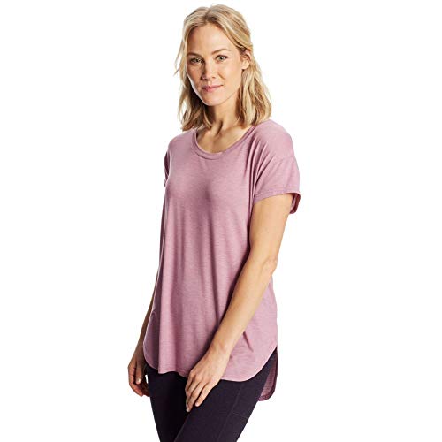 C9 Champion Damen Active T-Shirt, Mauve Mist Purple Heather, Groß von C9 Champion