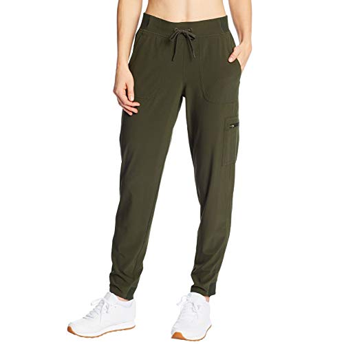 C9 Champion Damen C9 Women's Woven Training Pants Trainingshose, flaschengrün, Groß von C9 Champion