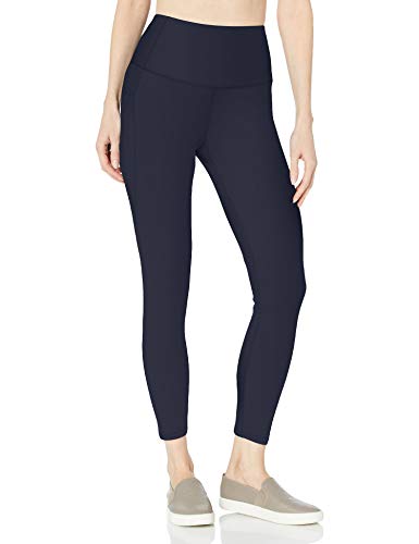 C9 Champion Damen High Waist Cropped Leggings, Xavier Navy, Mittel von C9 Champion