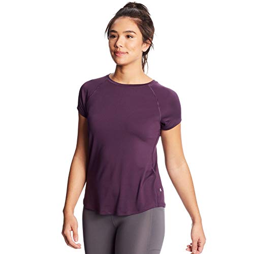 C9 Champion Damen Soft Tech T-Shirt, Craft Purple, Mittel von C9 Champion