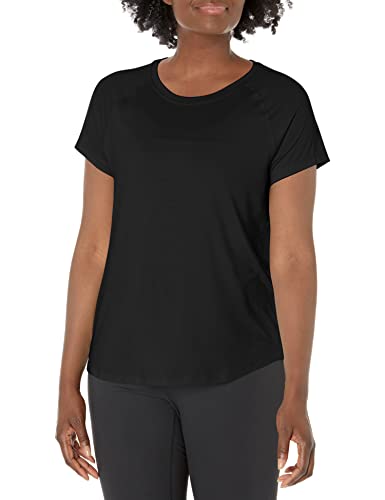 C9 Champion Damen Soft Tech T-Shirt, ebenholz, Groß von C9 Champion