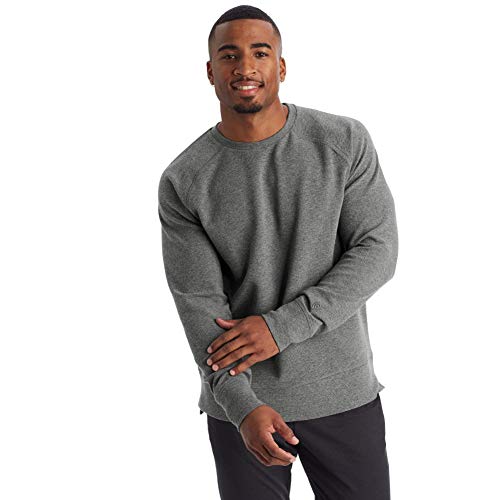 C9 Champion Herren C9 Fleece Crewneck Sweatshirt, Middling Grey Heather, Mittel von C9 Champion