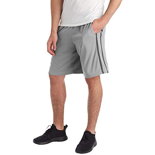 C9 Champion Herren C9 Mesh 10" Inseam Shorts, Classic Grau/Railroad Grau, X-Groß von C9 Champion