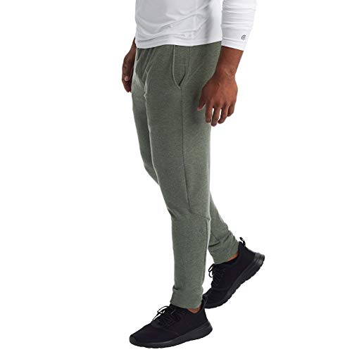 C9 Champion Herren C9 Soft Touch Jogginghose, Bottle Green Heather, Mittel von C9 Champion