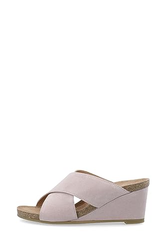 CA'SHOTT A/S Damen CASALBERTA 61201204 Slide Suede Schiebe-Sandalen, Fliederfarben, 41 EU von CA'SHOTT A/S