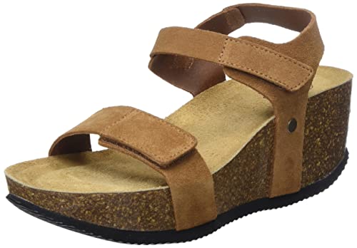 CA'SHOTT A/S Damen CASANNI Velcro Suede Heeled Sandal, Toffee, 40 EU von CA'SHOTT A/S