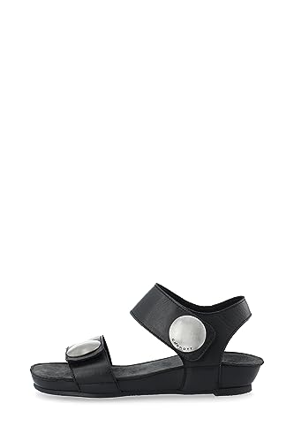 CA'SHOTT A/S Damen Casava 61200446 Leather Flache Sandale, Schwarz, 38 EU von CA'SHOTT A/S
