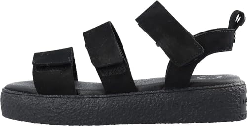 CA'SHOTT A/S Damen CASCAMILLA Velcro Nubuck Sandal, Black, 42 EU von CA'SHOTT A/S