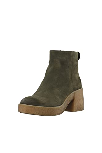 CA'SHOTT A/S Damen CASEMILY Zip Suede Ankle Boot, Olive, 38 EU von CA'SHOTT A/S