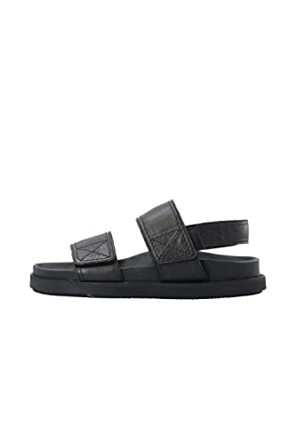 CA'SHOTT A/S Damen CASKIMMI Velcro Leather Flat Sandal, Black, 38 EU von CA'SHOTT A/S