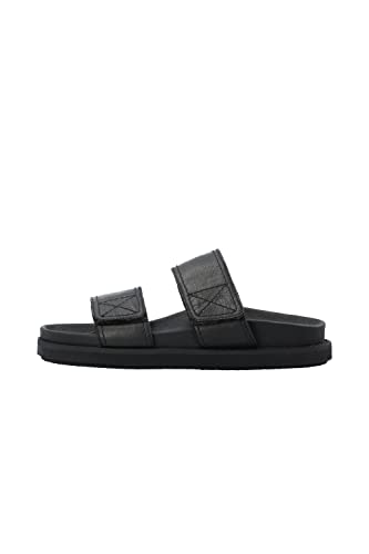 CA'SHOTT A/S Damen CASKIMMI Velcro Leather Slide Sandal, Black, 36 EU von CA'SHOTT A/S