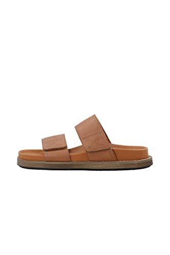 CA'SHOTT A/S Damen CASKIMMI Velcro Leather Slide Sandal, Cognac, 40 EU von CA'SHOTT A/S