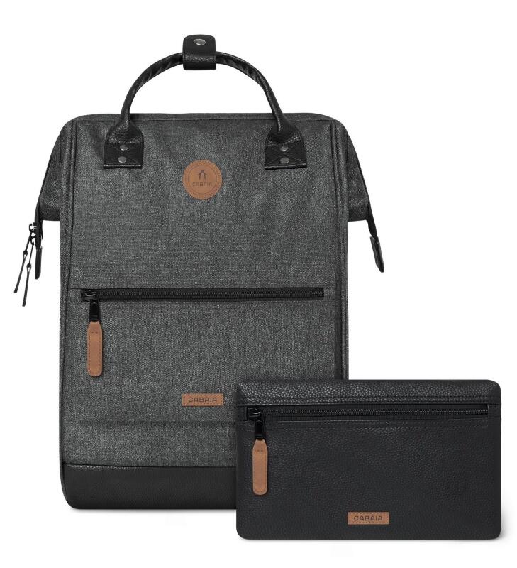 CABAIA - CABAIA CAB996FJQK Rucksack Luxembourg L Dark Grey Melanged Grau von CABAIA