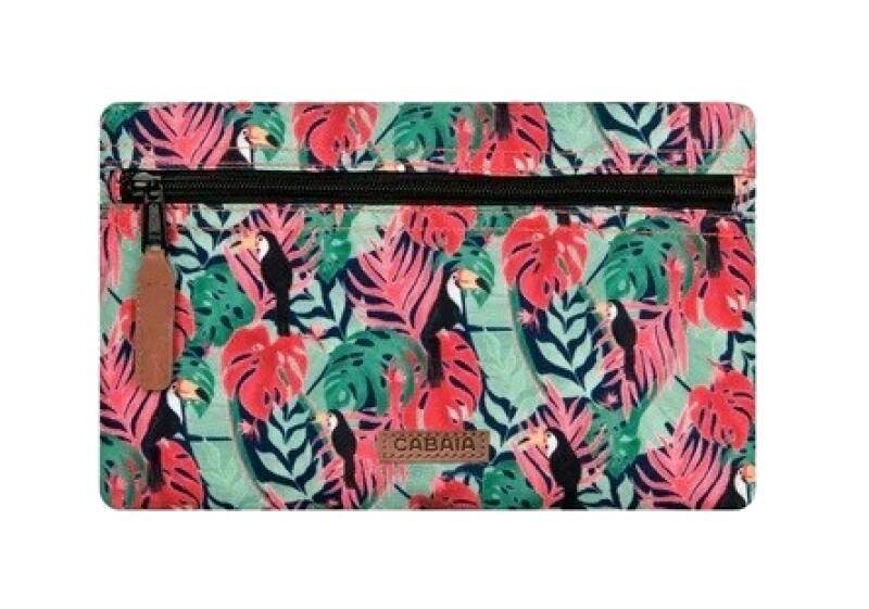 CABAIA - CABAIA Llogara Pass Wechsel-Fronttasche LLogara Pass Multico Green Multicolor von CABAIA