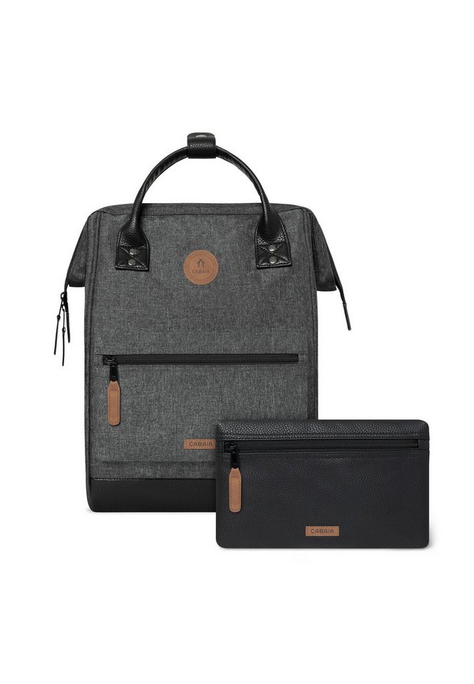 CABAIA Rucksack LUXEMBOURG Medium, schwarz meliert CABAIA Rucksack LUXEMBOURG Medium, schwarz meliert von CABAIA