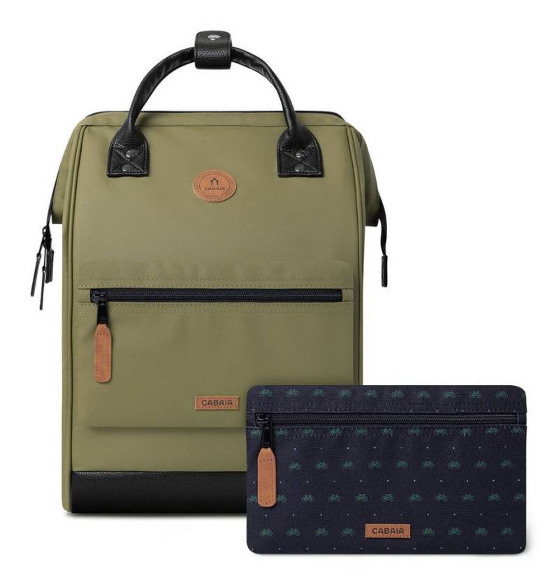 CABAIA Rucksack Waterproof Recycled Backpack (Set, 3-tlg) von CABAIA