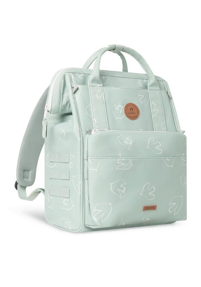 CABAIA Tagesrucksack Baby Bag M (2-tlg), Baby Wickeltasche mit vielen Fächern von CABAIA