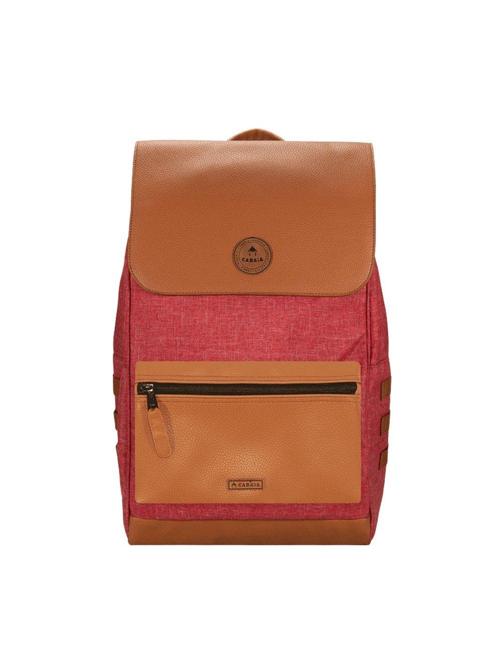 CABAIA Tagesrucksack Damen, rot von CABAIA