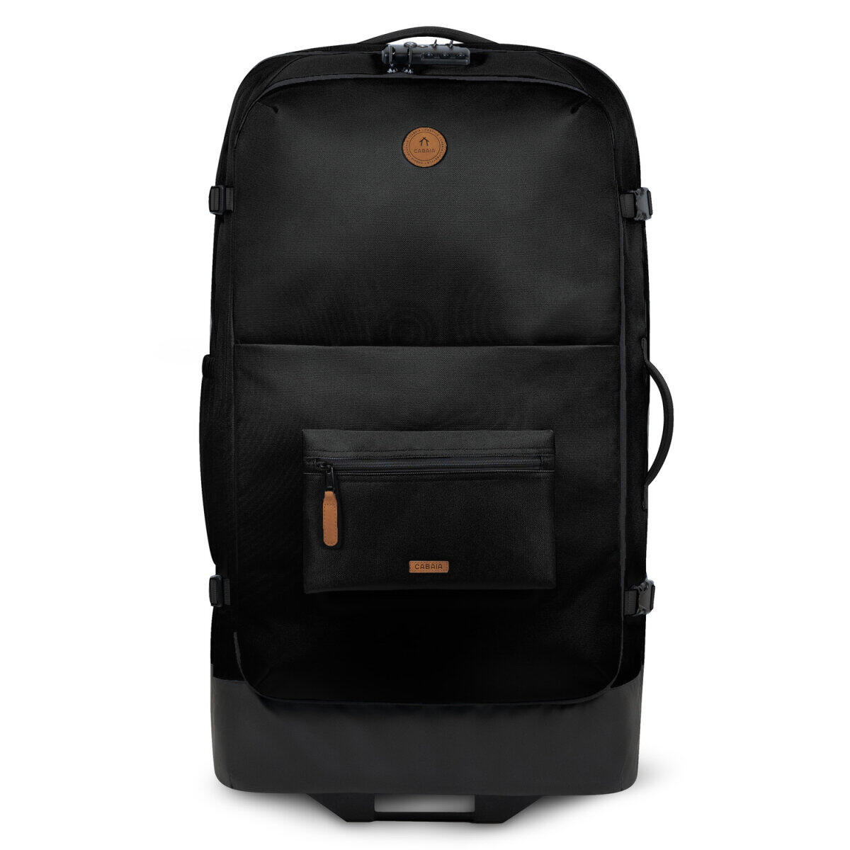 CABAIA - Trolley Soft Suitcase L Rollentasche Berlin Schwarz - Gr. - L von CABAIA