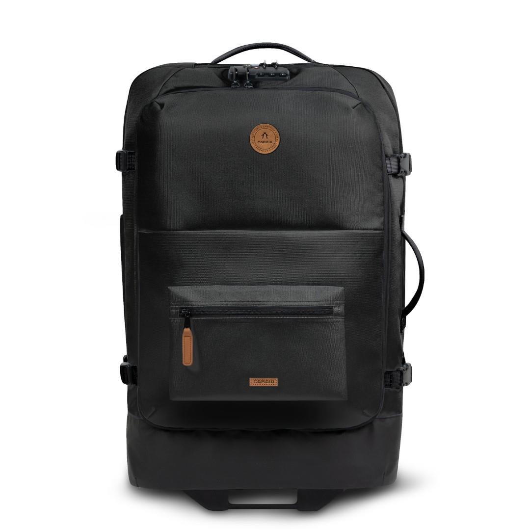 CABAIA - Trolley Soft Suitcase M Rollentasche Berlin Schwarz - Gr. - M von CABAIA