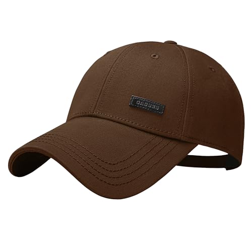 CACUSS Baumwolle Baseballkappe Herren Baseball Cap Unisex Mütze Verstellbar für Draussen Sport von CACUSS