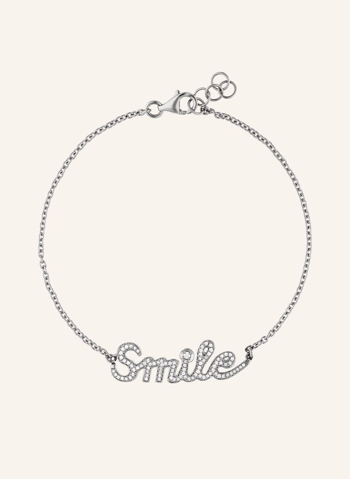 Cada Armband Smile silber von CADA