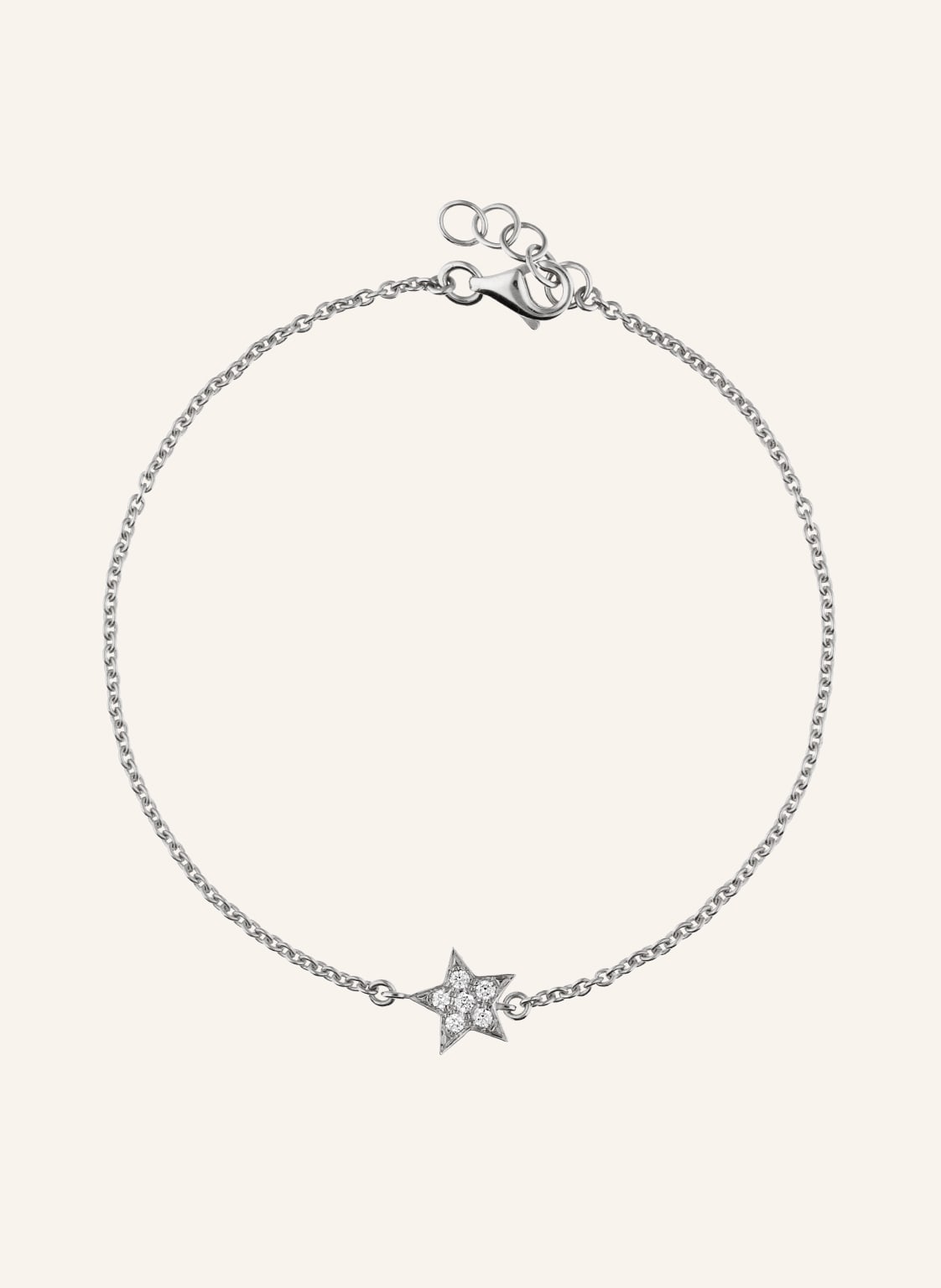 Cada Armband Tiny Star silber von CADA