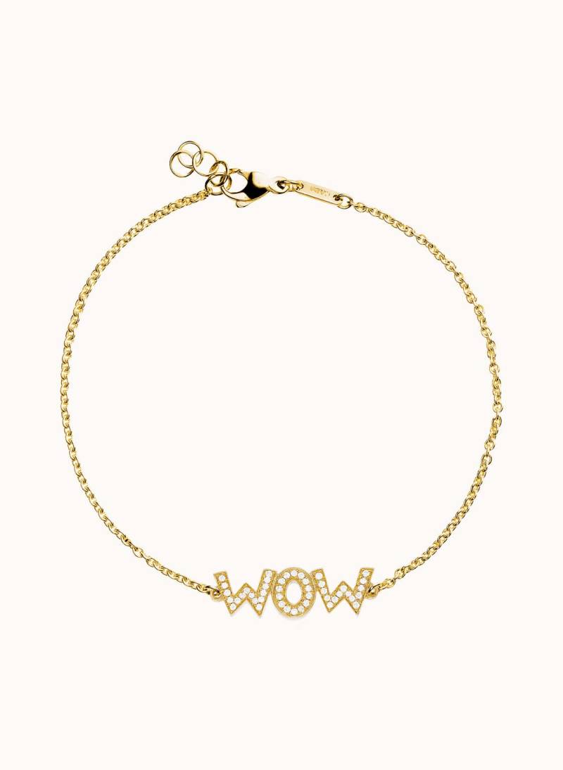 Cada Armband Wow Mom gold von CADA