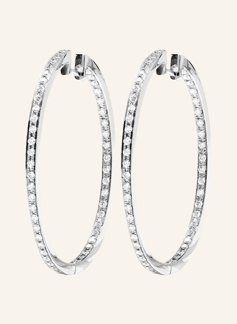 Cada Creolen Large Hoops silber von CADA