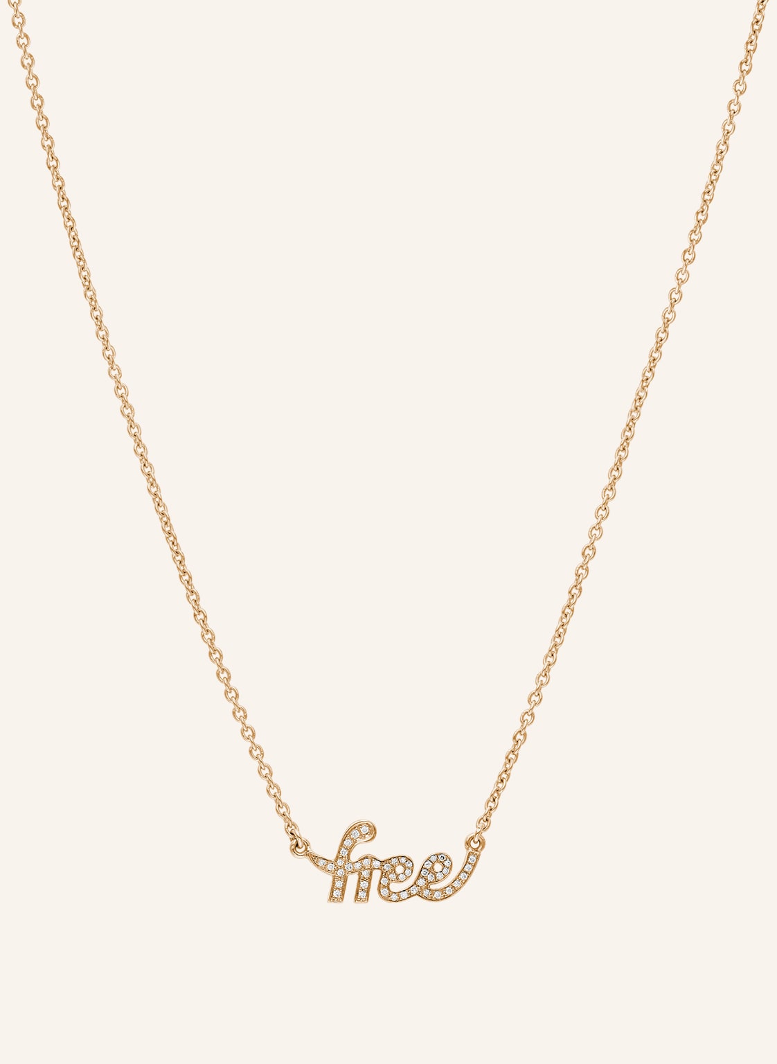 Cada Kette Free rosegold von CADA