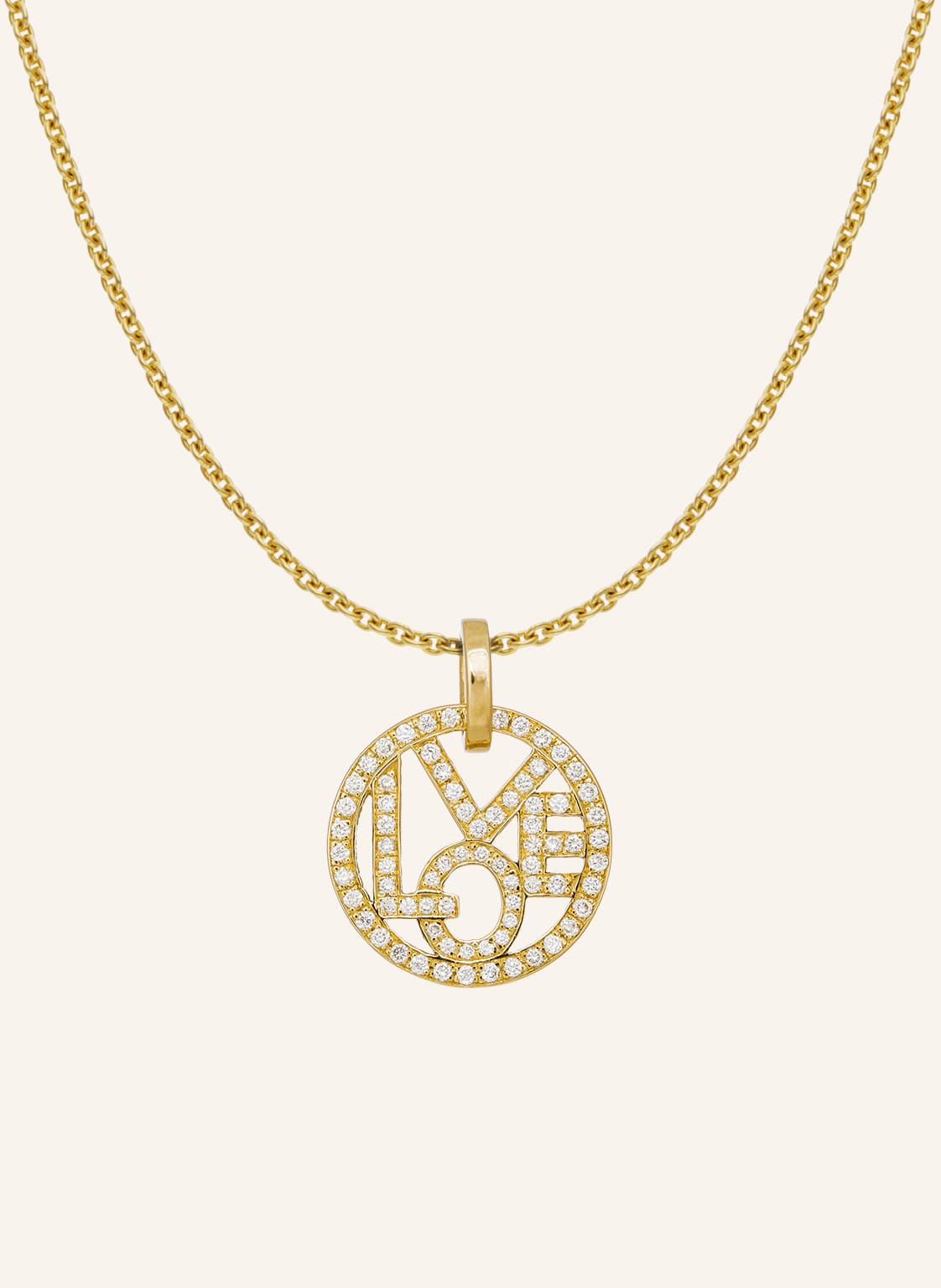 Cada Kette Mini Mini Love gold von CADA